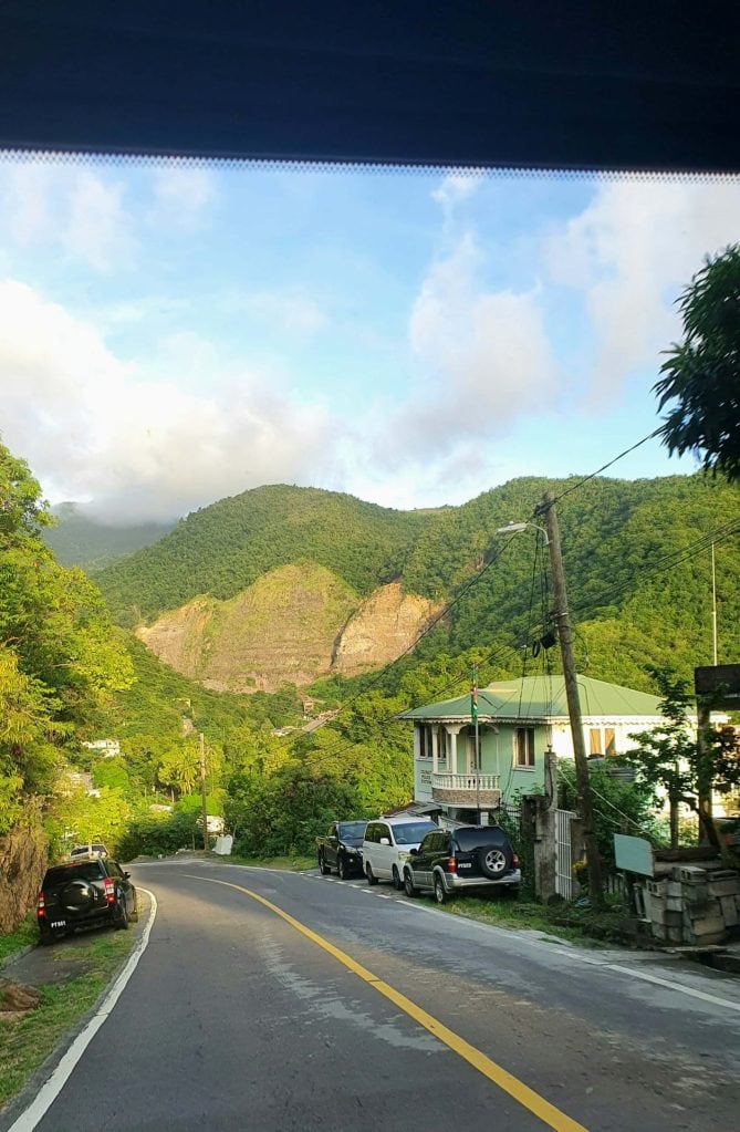 Straßen von Dominica
