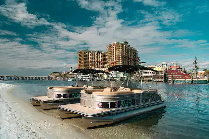 Pontoon Boat Crab island