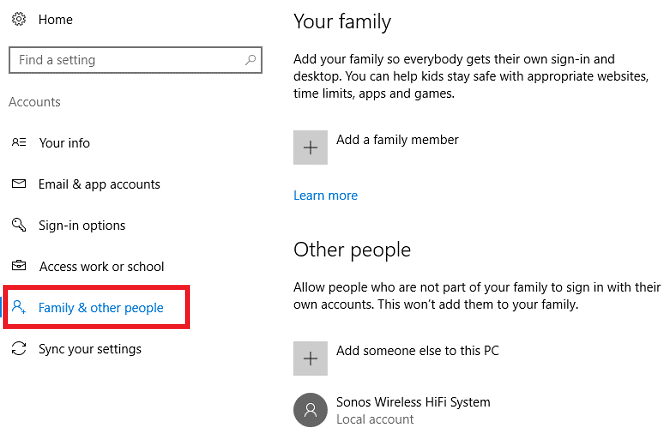 Parental Control Settings App