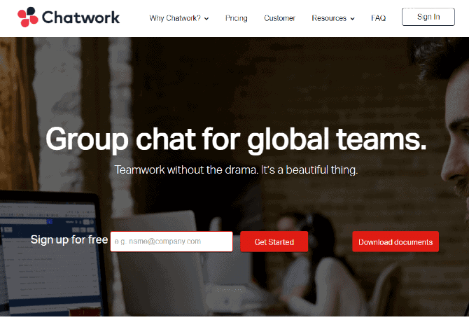 推奨リソース(マーケティングツール・無料コンテンツ) ChatWork