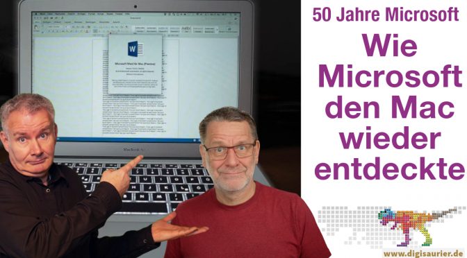 Wie Microsoft den Mac wieder entdeckte