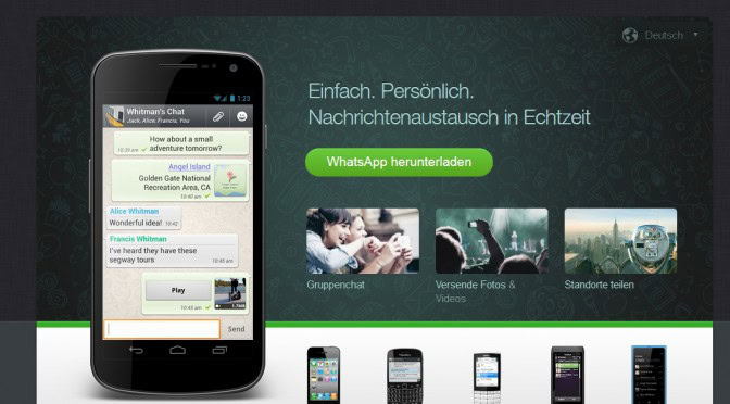 Was zur Hölle… Muss ich jetzt auch noch whatsappen?