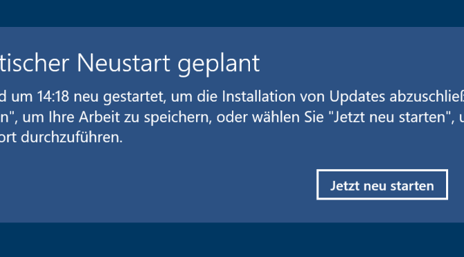 Wieviel Update braucht der Mensch?