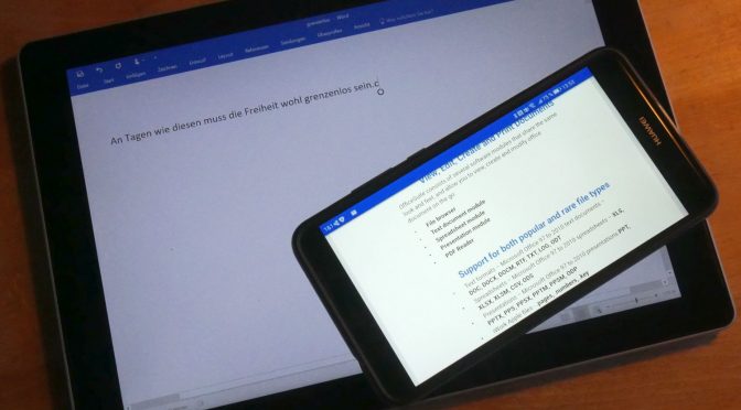 Was zur Hölle… Großes Smartphone oder Tablet als Arbeitsgerät?