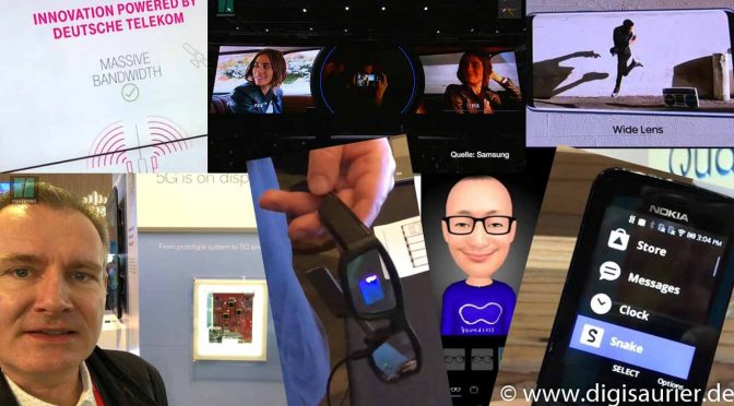 Neue Smartphones, alte Handys, Drohnen, Brillen und 5G … ein Rückblick auf den MWC 2018