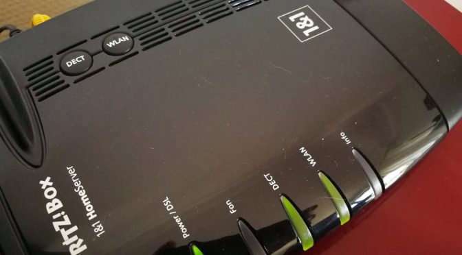 Fritzbox sendet, Hacker hört zu? Muss nicht sein...