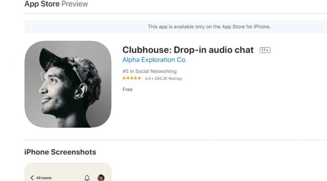 Was zur Hölle: Muss jetzt auch noch Clubhouse sein?