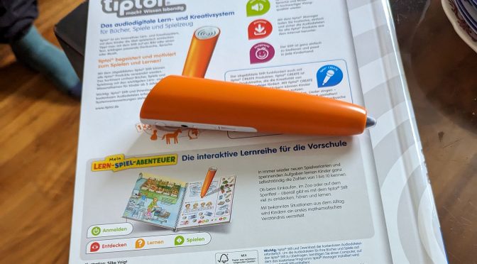Tiptoi von Ravensburger: Digitalisierung kann schon mit 2 Jahren beginnen