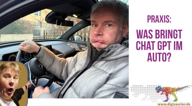 ChatGPT im Mercedes: Wenn die KI im Auto Auskunft gibt