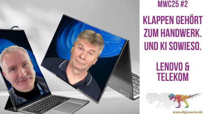 MWC 2025: VON FALTBAREN DISPLAYS BIS ZU FLIEGENDEN BASISSTATIONEN