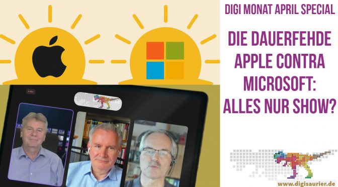 Apple vs. Microsoft: Eine digitale Fehde, die die Computerwelt prägte