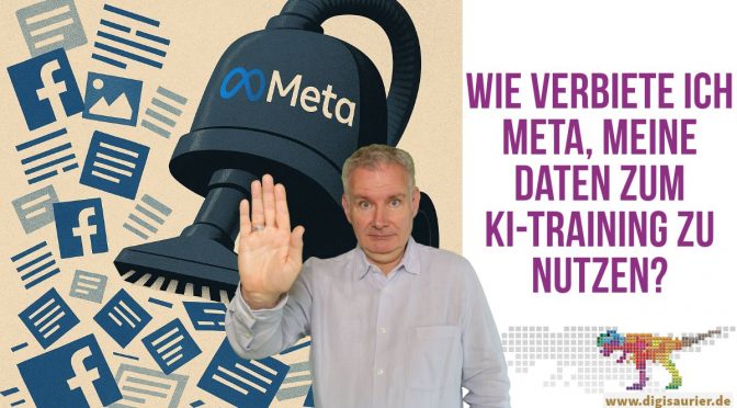 Wie verbiete ich Meta, meine Daten zum KI-Training zu nutzen?