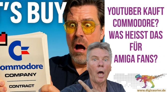 Hat wirklich ein YouTuber Commodore gekauft – und was haben wir als Fans von C64 und Amiga davon?