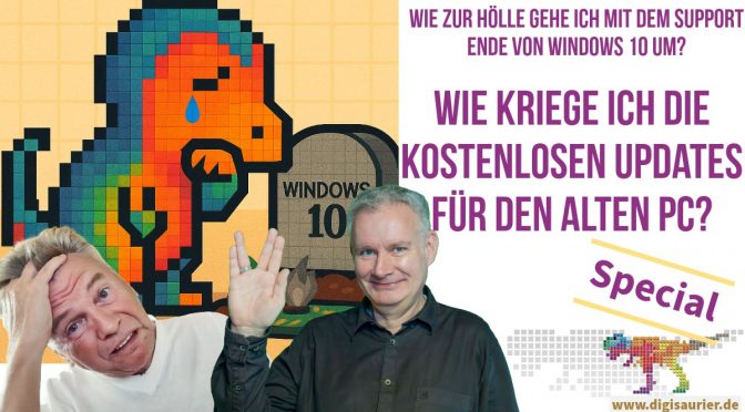 Wie komme ich am besten weiter kostenlos an Sicherheit-Updates für meinen alten Windows 10 Rechner?