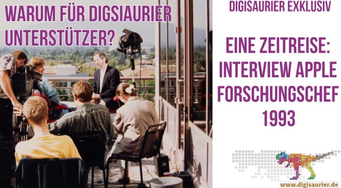 Digisaurier unterstützen? Echt? Warum?