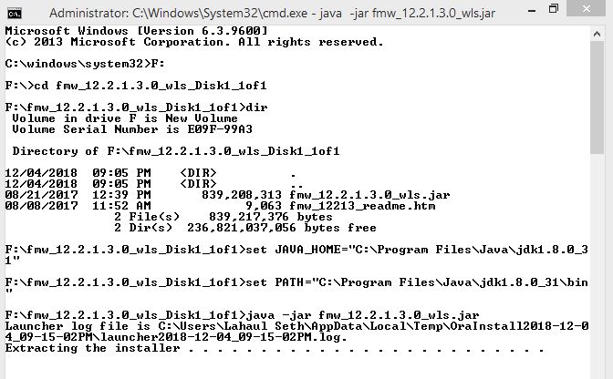 oracle weblogic server