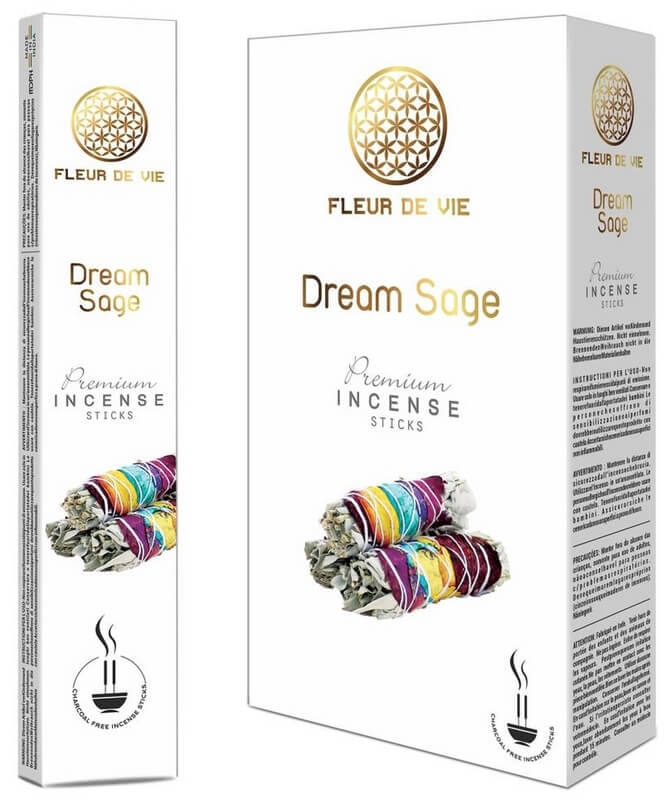 Encens Fleur de Vie Dream Sage 15g