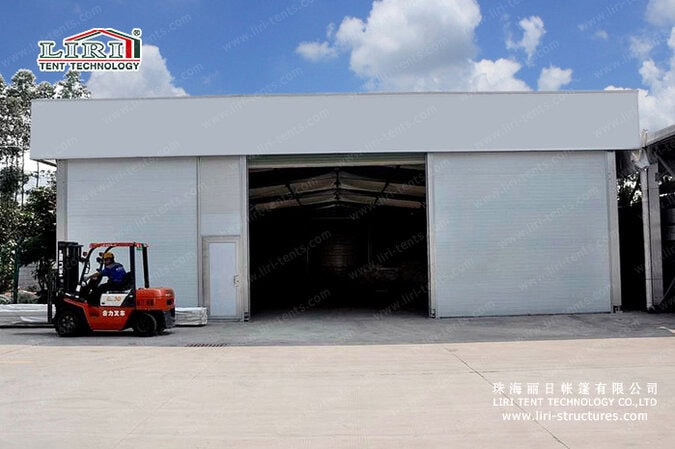 warehouse tent
