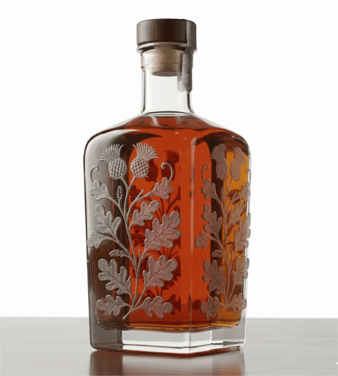 Bespoke-Glass-Bottle--Decoration firing