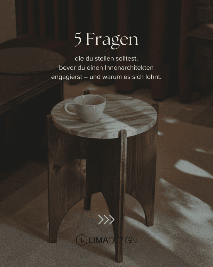 5 Fragen zu Innenarchitektur