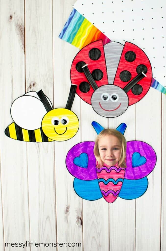 insect crafts for school age