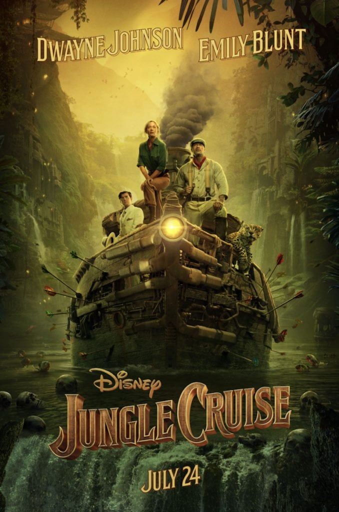 jungle cruise film disney poster ufficiale