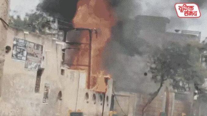 Chaos Erupts in Shiva Temple Complex After Transformer Explodes