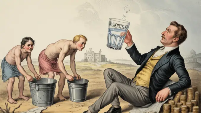 Wassersteuer in Deutschland | Geschichte, Regeln, Kritik Wassersteuer