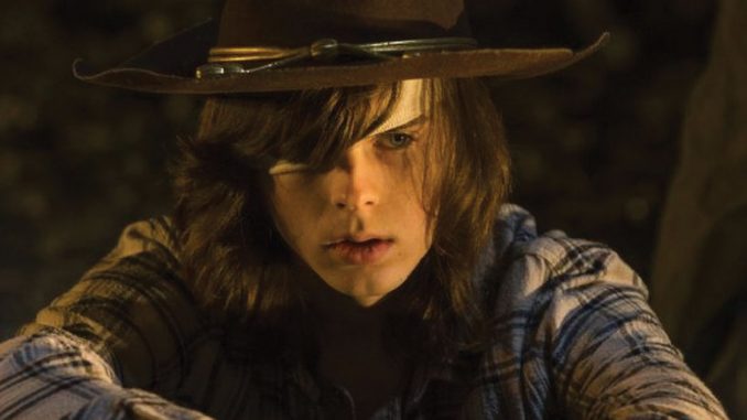 the waking dead carl grimes