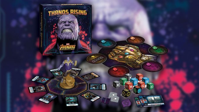 thanos rising infinity war gioco da tavolo