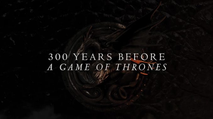 game of thrones prequel fire and blood