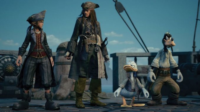 kingdom hearts 3 pirati dei caraibi