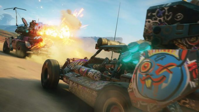 rage 2 gameplay veicoli