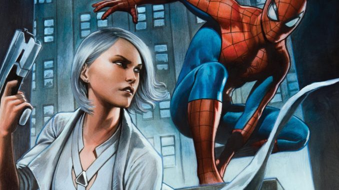 marvel's spider-man dlc silver lining artwork