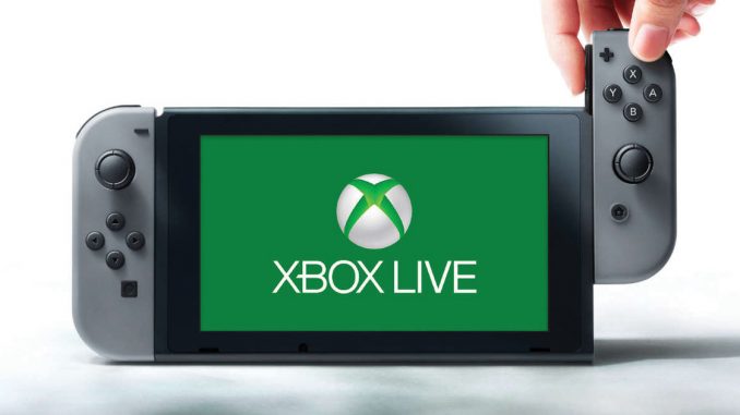 nintendo switch xbox live