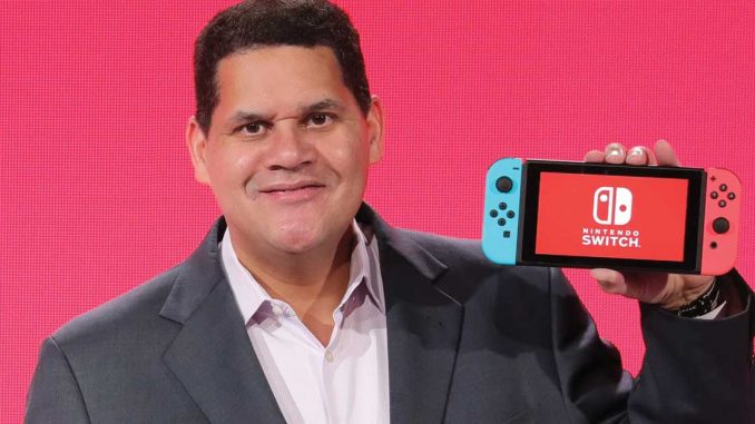 Reggie Fils-Aime Nintendo Switch