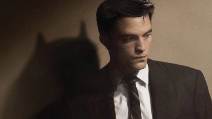 robert pattinson batman shadow