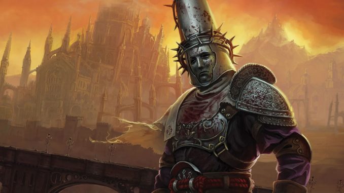 Blasphemous game key art