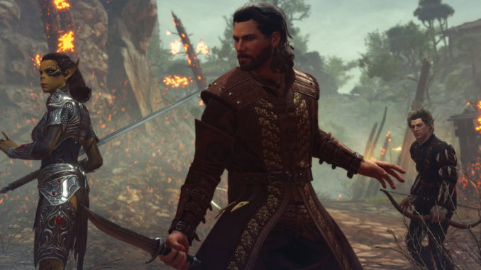 baldur's gate 3 reveal gameplay