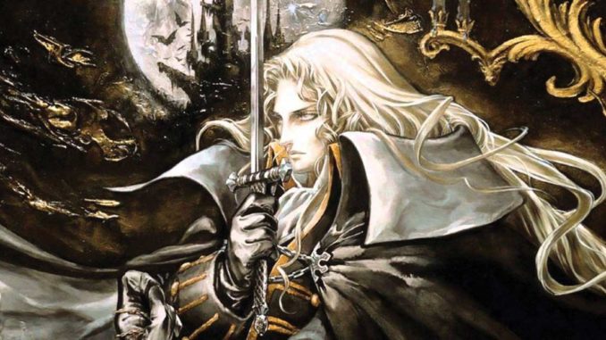 castlevania symphony of the night artwork