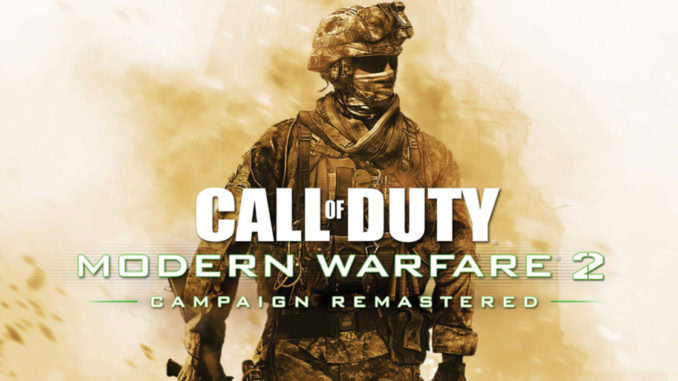 call of duty modern warfare 2 campaign remastered
