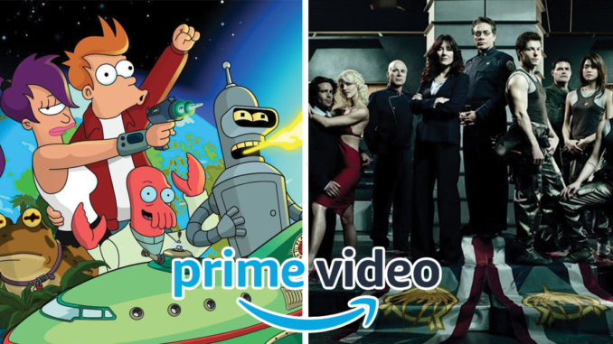 futurama battlestar galactica amazon prime video