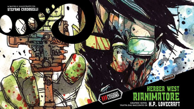 hebert-west-rianimatore-cardoselli-recensione-nerdevil herbert west rianimatore fumetto stefano cardoselli