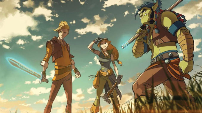 dragonero serie animata