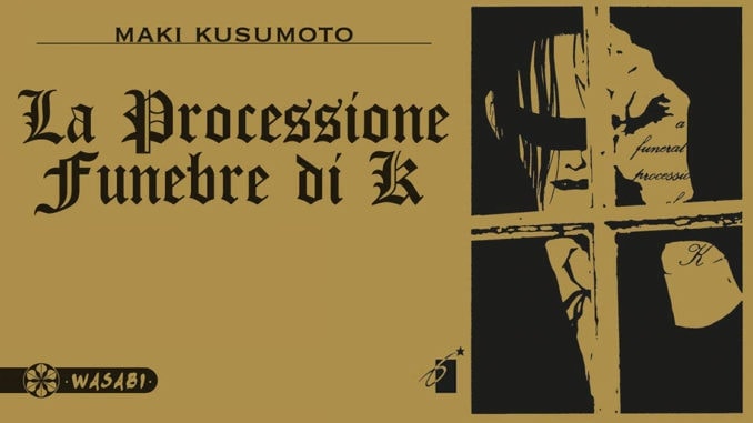 la processione funebre di k manga star comics