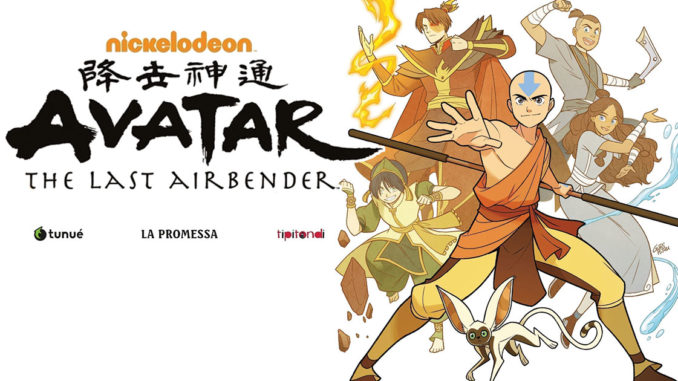 avatar the last airbender fumetto tunué