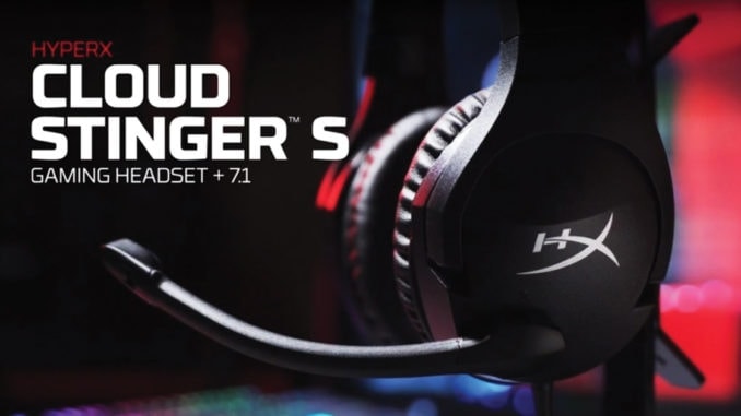 hyperx headset cloud stinger s