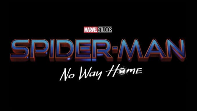 spider-man no way home titolo logo ufficiale