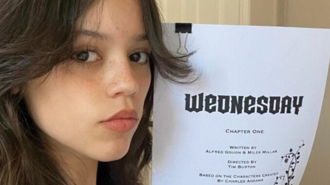 Jenna Ortega Mercoledì Addams