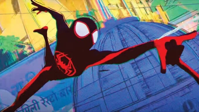 spider man across the spider-verse trailer
